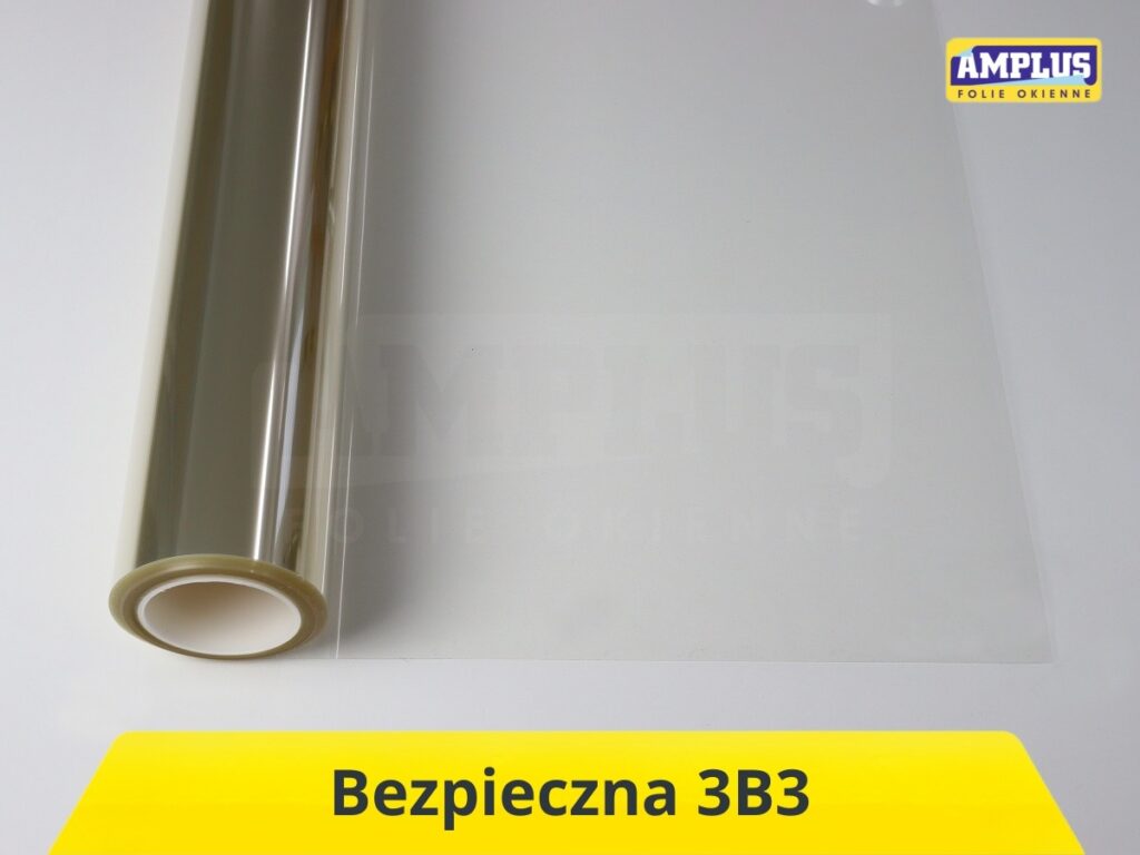 folia bezpieczna 3B3 HACCP ochrona szkła przed rozbiciem bezpieczeństwo w obiektach publicznych